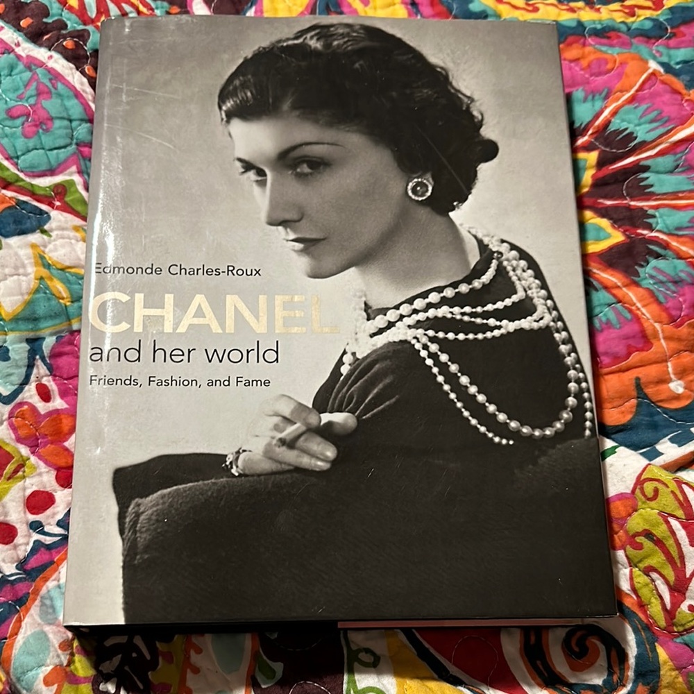 CHANEL and Her World Book - Black and White Cover